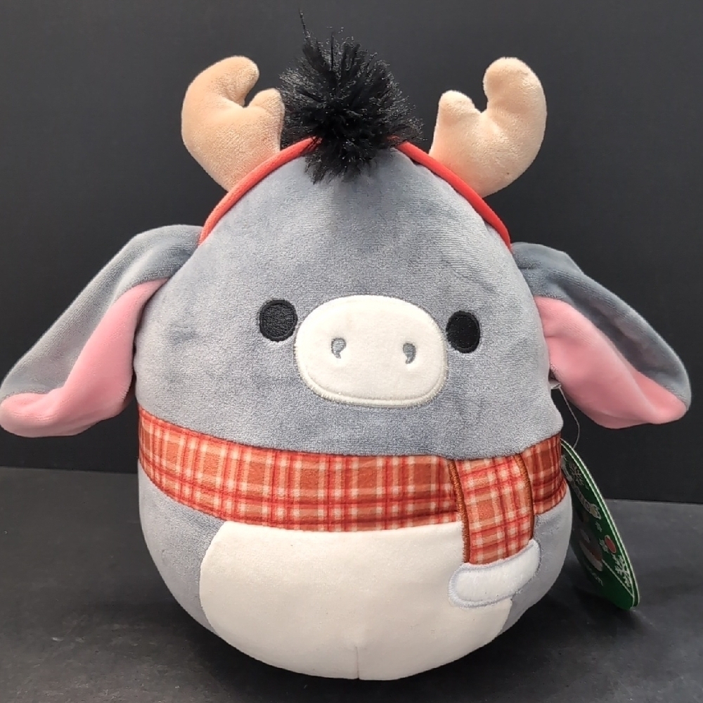 NWT, Squishmallows Jason The Plush Donkey Toy.